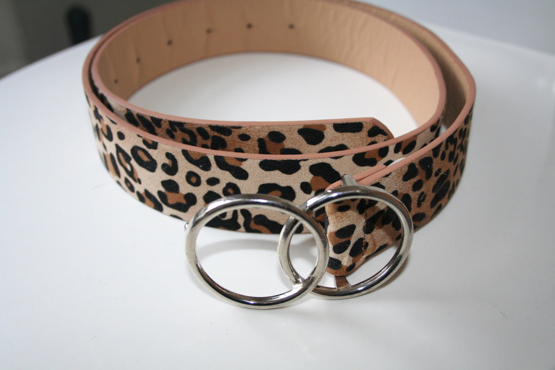 Vintage Cheetah Belt