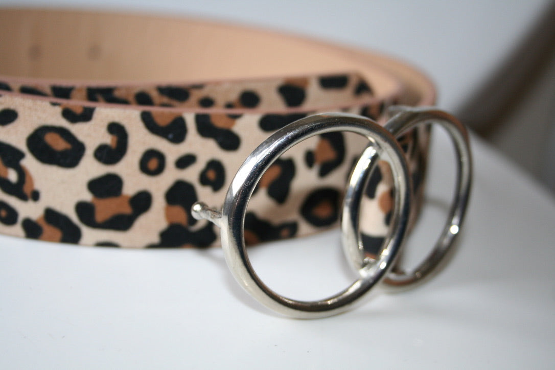 Vintage Cheetah Belt