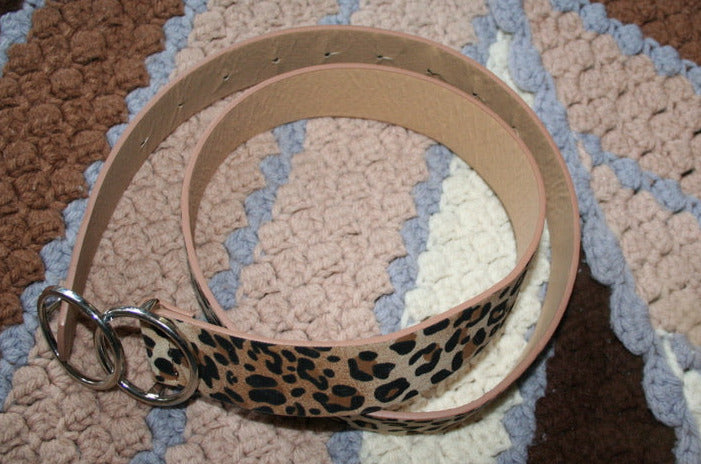 Vintage Cheetah Belt