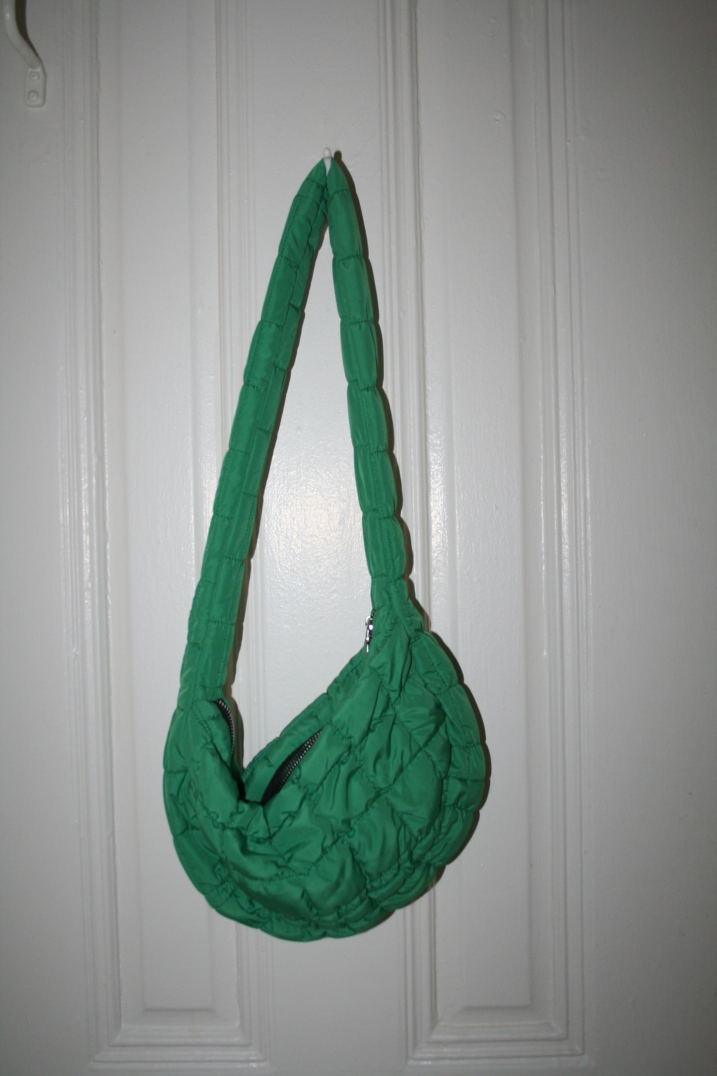 Vintage Green Puffer Bag